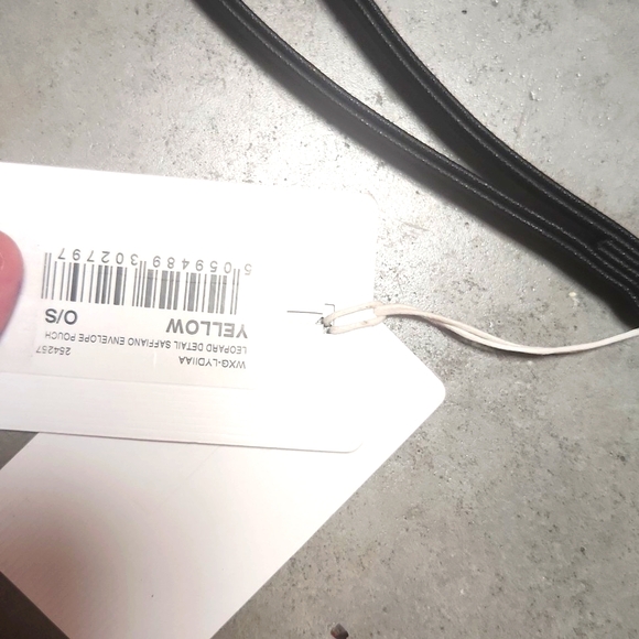 NWT Ted Baker London Black, Burnt Sienna, White ART-ish Cheetah Envelope Clutch - Picture 12 of 12